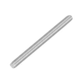 QUARKZMAN Full Thread Rod M10 x 120mm 304 Stainless Steel Clockwise Thread Rod Pins M10-1.5 Thread Pitch for Furniture Assembly and Mechanical Engineering