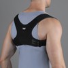 Wearing posture correction band 5002 Correct posture, bent back, shoulders, back straightening, body shape correction, finding hidden keys, 5002 posture correction band Black XL 2ea