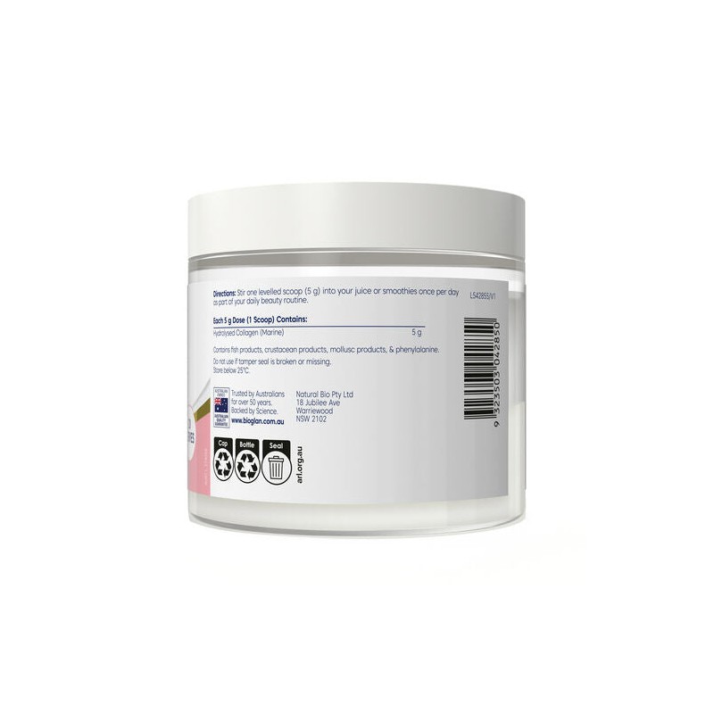 Bioglan Marine Collagen Peptide Booster 100g