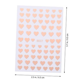 Ipetboom 3sets Fashionable Nail Decals Girl Manicure DIY Sticker Accessories Set 8sheets*3