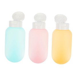 Gogogmee 3pcs Travel Packing Bottle Travel Lotion Bottles Portable Toiletry Containers or