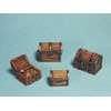 Aurora Model Accessory "Treasure Box Set" diorama Miniature gare-zikittofigyua KT21