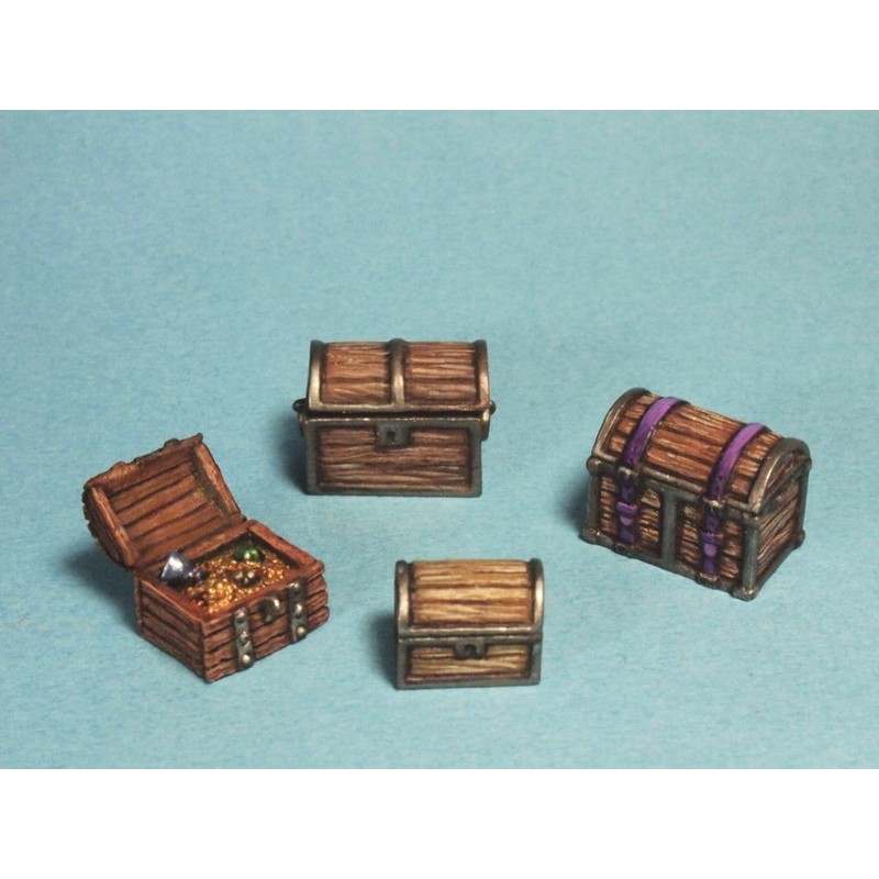 Aurora Model Accessory "Treasure Box Set" diorama Miniature gare-zikittofigyua KT21