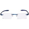 Visualites 1 Reading Glasses,Navy Frame/Clear Lens,1.75 Strength