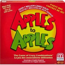MATTEL APPLES TO APPLES PARTY BOX (Set of 3)