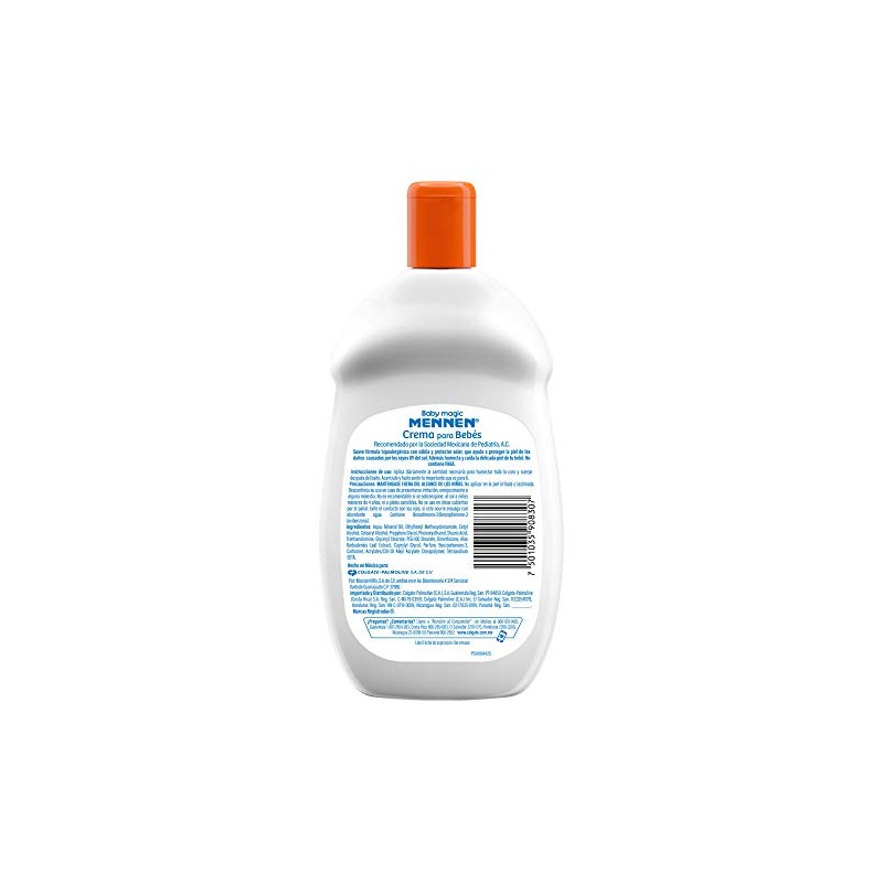 Mennen Crema para Bebé Baby Magic con Sábila 300 ml.