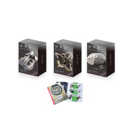 Cast Huzzle Puzzle Gift Set No.5 Helix, Spiral, DogH SG 5 and German Cast Catalogue