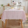 meioro Bohemian Tablecloth for Kitchen Decoration, 140 x 140 cm