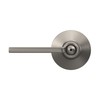 Schlage F40 LAT 619 Latitude Door Lever, Bed & Bath