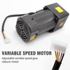 Gear Reducer Motor 120W 110V 40K Adjustable Variable Gear Reducer