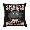 Tarantula Tarantula Reptile Amphibian Terrarium Spider Throw Pillow