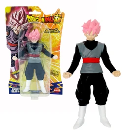 Bizak Monsterflex 64390230 Dragon Ball Goku Black Figure, Super Stretch 25 cm, 12 to Collect, for Adult Collector Fans and Children from 4 Years