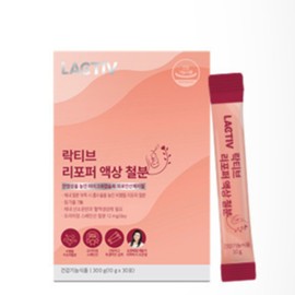 Lacticive Iron Supplement Lipoper Liquid Stick Green Grape Flavor 30 Packets / 락티브 철분 영양제 리포퍼 액상 스틱 청포도맛 30포