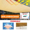 OOTONAT 16' x 20' Rectangular Sun Sail Shades Canopy UV