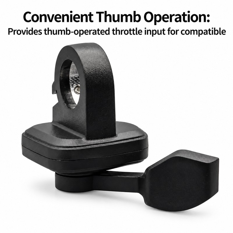 108X E-Bike Thumb Throttle for Electric Bike Control – Left