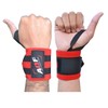 AQF Super Heavy Duty Wrist Wraps Supports Wrist Straps Gym