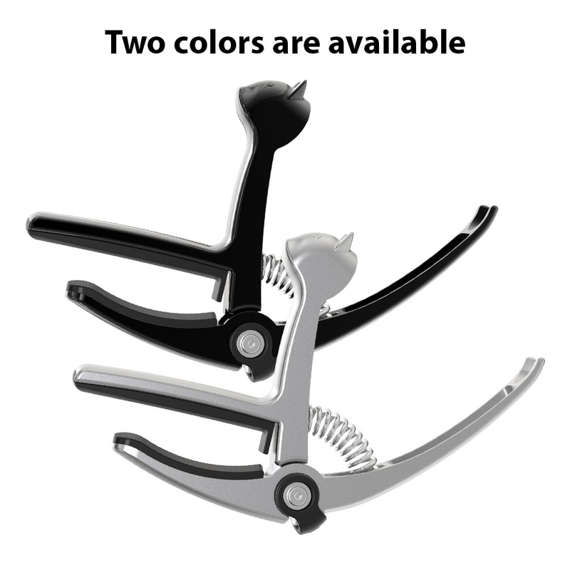 5-in-1 Guitar Capo Acoustic Guitar Capo String Cutter/Pick Holder/Pin Puller