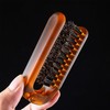 JooBsoso Hair Brush, Pig Bristle, Skeleton Brush, Comb, Foldable, Hair