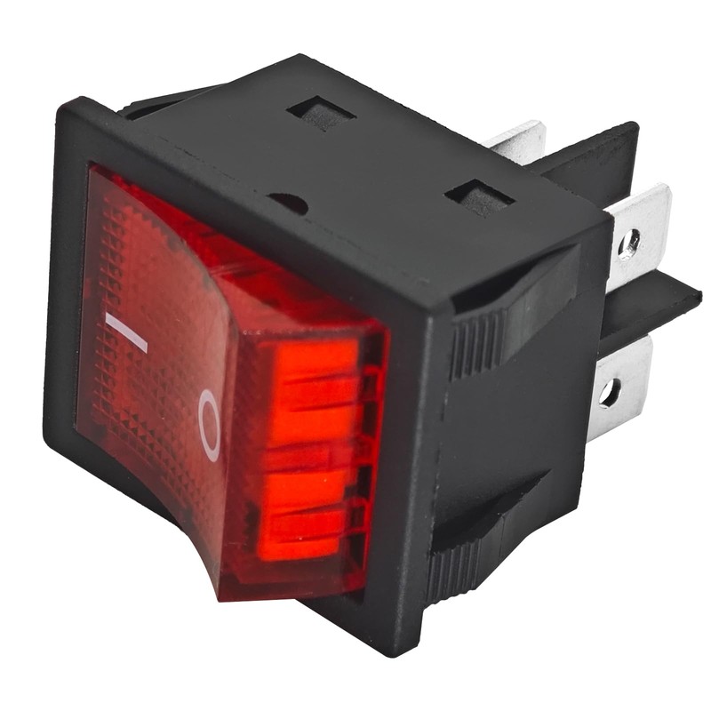 JD03-A1 4-Pin Rocker Switch (Pack of 2) – 30A 125V/250V
