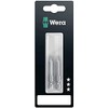 WERA 073077 2-Piece Square Head Screwdriver Bit Insertion 0.25 inch