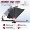 GEIMRSY i7 /14-inch teleprompter with Remote Control, Adjustable Camera mounting