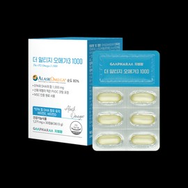 GM Farm The Altige Supercritical Omega3 1000 30 capsules, 4 packs / 더 알티지 초임계 오메가3 1000 30캡슐, 4개
