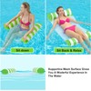 Goldmiky Inflatable Pool Hammock, Floating Lounge, Drifter and Saddle 4
