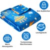 Liofeve - Cuddly blanket for children, glow in the dark,