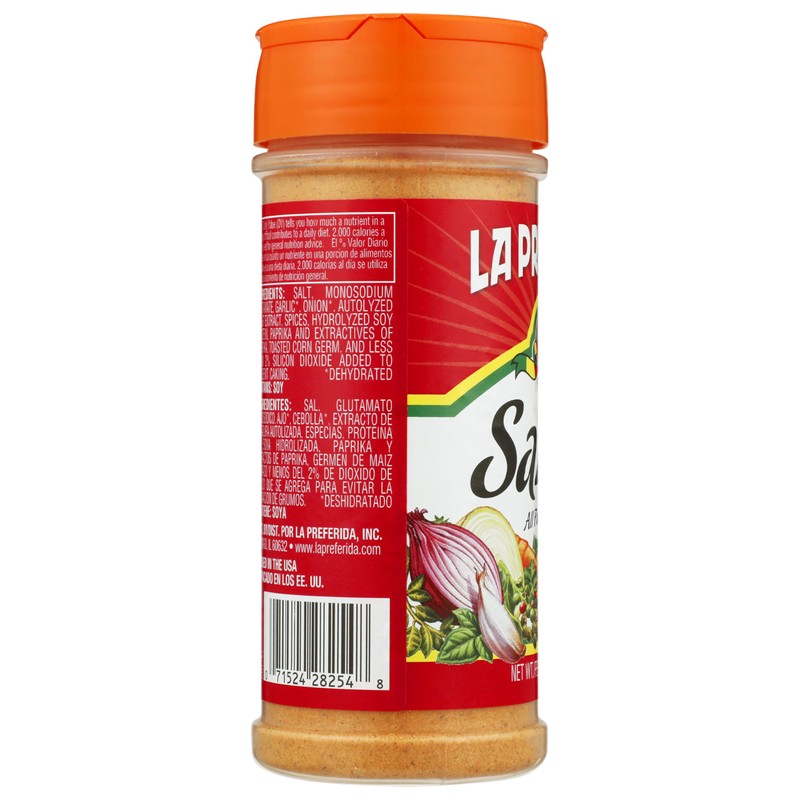 La Preferida Sazón Seasoning - All-Purpose Mexican Spice Blend, Vegan,