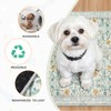 Lahome Washable Reusable Pee Pads for Dogs - Beige Botanical