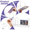 6 Slots Acrylic Booster Pack Dispenser, Card Pack Dispenser with