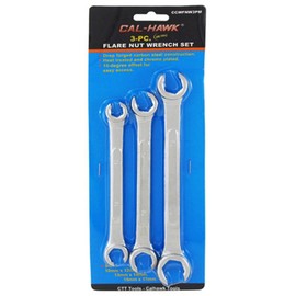 3-pc Metric Flare Nut Wrench Set