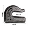 SOUJOY 6 Pack Weld on Grab Hook, 3/8" Tractor Bucket