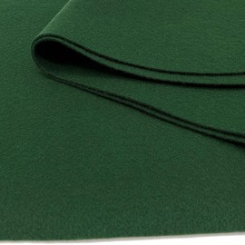 Ice Fabrics Craft Felt Fabric by The Yard - 72" Wide & 1.6mm Thick Acrylic Felt - Soft and Durable Hunter Green Felt Fabric for DIY Arts & Crafts, Decorations and More - 2 Yards Hunter Green