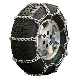 Quality Chain Road Blazer Mud Service Non-Cam 8mm Link Tire Chains (2437HH)