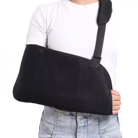 Velpo 어깨 깁스 팔걸이 암슬링 벨포 밴드 팔 고정대 걸이 [1-깁스팔걸이-블랙] Shoulder Gips Arm Sling Belt Phone Band Arm Support Holder [1-Gips Arm Sling-Black]
