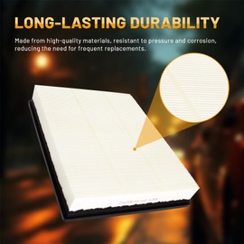 ACB ZONE Premium Engine Air Filter for My Car, Automotive Replacement Air Auto Filters for Ford Ranger 2019 2020 2021 2022 2023 L4 2.3L (4 pce)