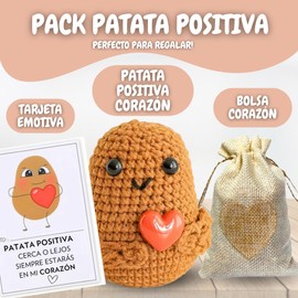 SLAUTIR Original Gifts for Women and Men, Funny Potato Gift | Positive Message Cards | Valentine's Day, Birthday & More