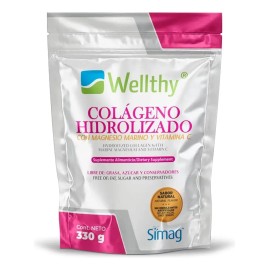 Suplemento en polvo Wellthy Colágeno Hidrolizado                                                                                                      