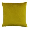 Paoletti Palm Grove Cushion Cover, Gold/Teal, 50 x 50cm