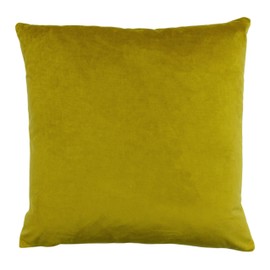 Paoletti Palm Grove Cushion Cover, Gold/Teal, 50 x 50cm