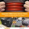 Kipiea Square Fire Pit Cover - Upgraded 600D Strong Tear
