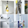MIN CI 14pcs Black Magnetic Hooks Heavy Duty 22lbs, Neodymium