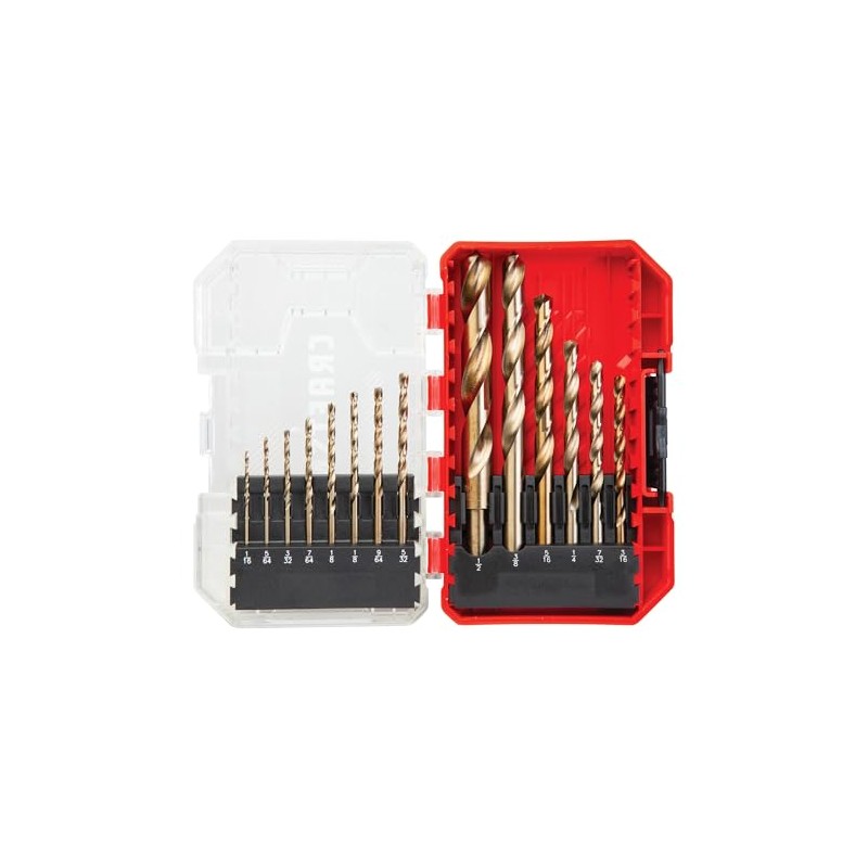 CRAFTSMAN - Juego de brocas de óxido dorado de 14