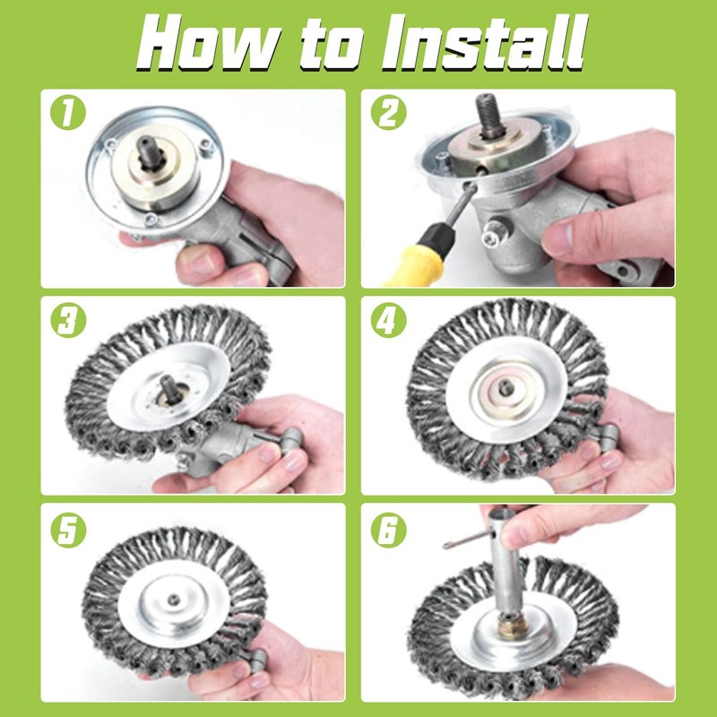 LEONTOOL 10 Inch Unbreakable Wired Trimmer Blade Steel Wire Cutter