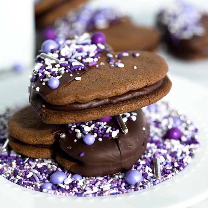 Sprinkle Pop Perfectly Purple Sprinkle Mix| Monochromatic Mix of Rich