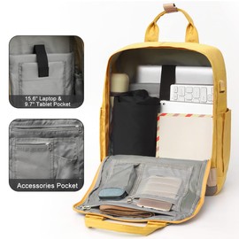 YAMTION Backpack for Boys Bookbag Girls,Computer Backpack for Men and Women for Work Travel College