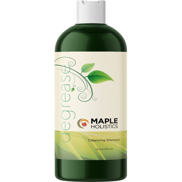 Oily Hair Shampoo for Greasy Hair - Clarifying Shampoo for Oily Hair and Dry Scalp Cleanser for Build Up - Deep Cleansing Shampoo for Oily Scalp Toner with Purifying Essential Oils for Hair Care
