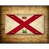 SignsAndTagsOnline Americana Alabama State Flag License Plate Vintage Replica Antique