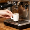 Jippedea 4 Oz Disposable Espresso Cups with Handles,100-pack Mini Disposable